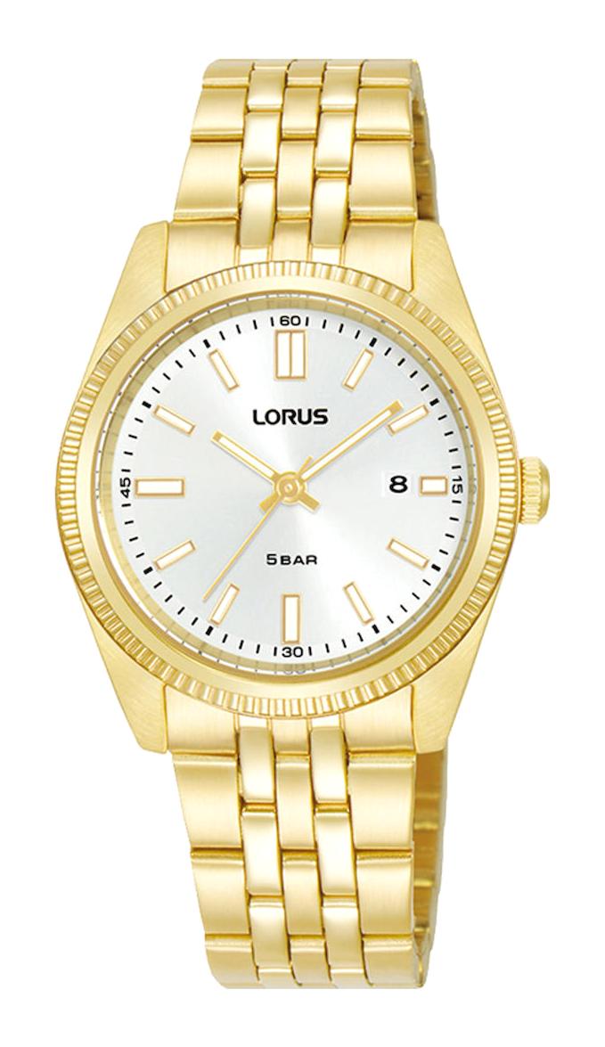 Lorus RJ284BX9 Takvimli 40 mm Altın Çelik Kordon Analog Kadın Kol Saati