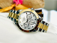 Jg. Polo Club JPC.0622-2999.4 Takvimli 33 mm Altın-Gri Çelik Kordon Analog Kadın Kol Saati