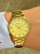 Frank Alex FA.FT.1.127 34 mm Altın Çelik Kordon Analog Kadın Kol Saati