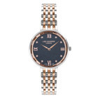 Lee Cooper LC07610.590 40 mm Altın-Gri Metal Kordon Analog Kadın Kol Saati