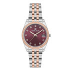 Daniel Klein DKE.1.10658.7 Takvimli 35 mm Gri-Rose Gold Çelik Kordon Analog Kadın Kol Saati