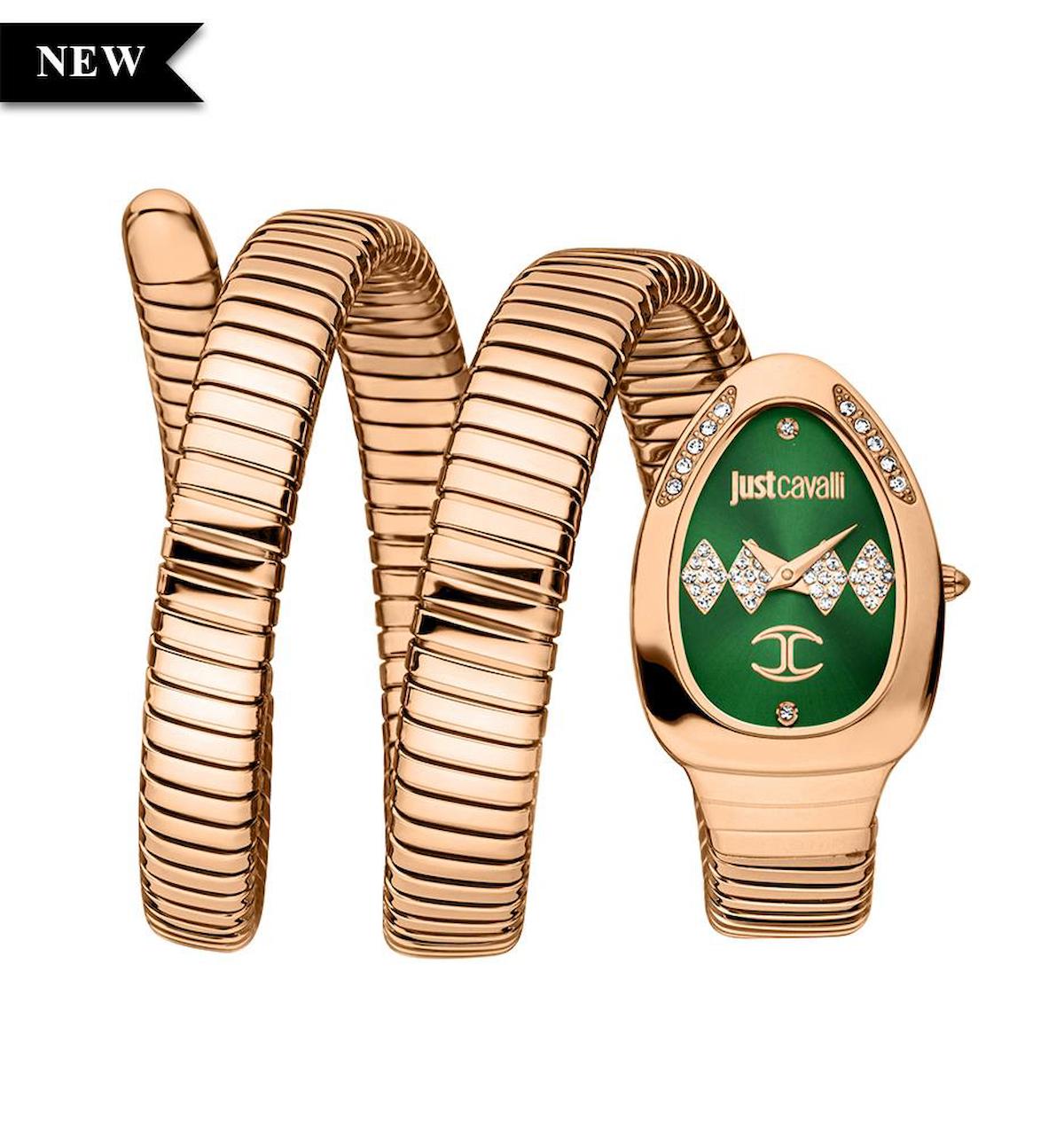 Just Cavalli JC1L230M0055 22 mm Rose Gold Çelik Kordon Analog Kadın Kol Saati
