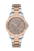 Freelook FL.1.10351.5 34 mm Gri-Rose Gold Çelik Kordon Analog Kadın Kol Saati