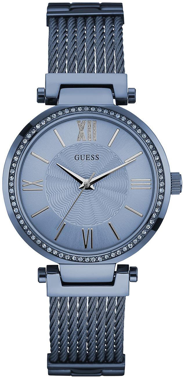 Guess GUW0638L3 36 mm Mavi Çelik Kordon Analog Kadın Kol Saati