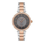 Nacar NC34-39B662-EGMS Takvimli 33 mm Gri-Rose Gold Çelik Kordon Analog Kadın Kol Saati