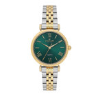 Nacar NC34-39B553-CNM 32 mm Altın-Gri Çelik Kordon Analog Kadın Kol Saati