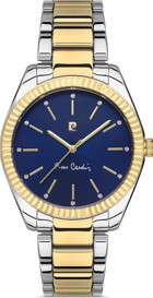 Pierre Cardin 800402F05 36 mm Altın-Gri Çelik Kordon Analog Kadın Kol Saati