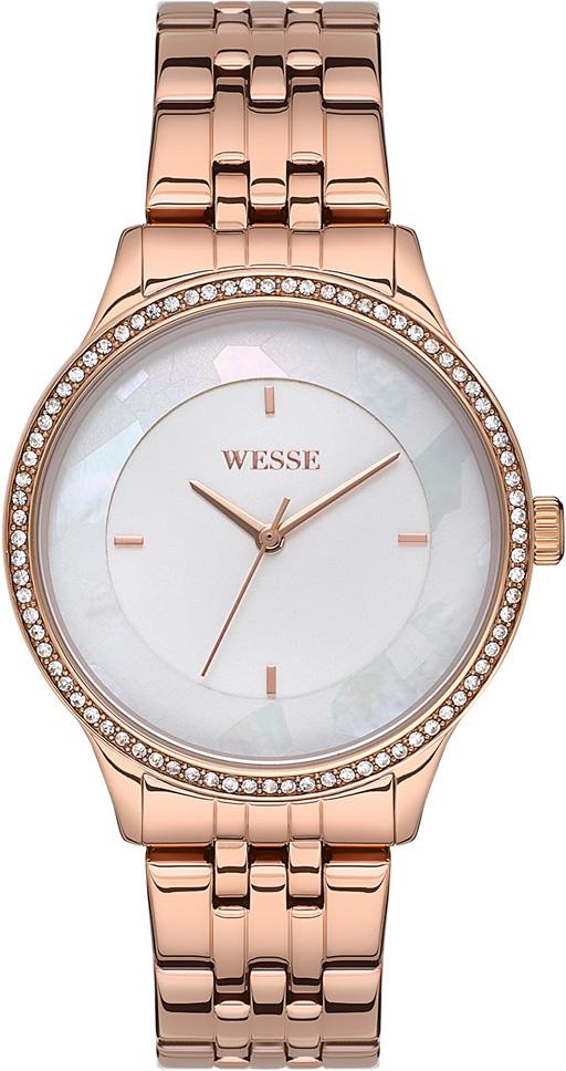 Wesse WWL109102 38 mm Rose Gold Çelik Kordon Analog Kadın Kol Saati