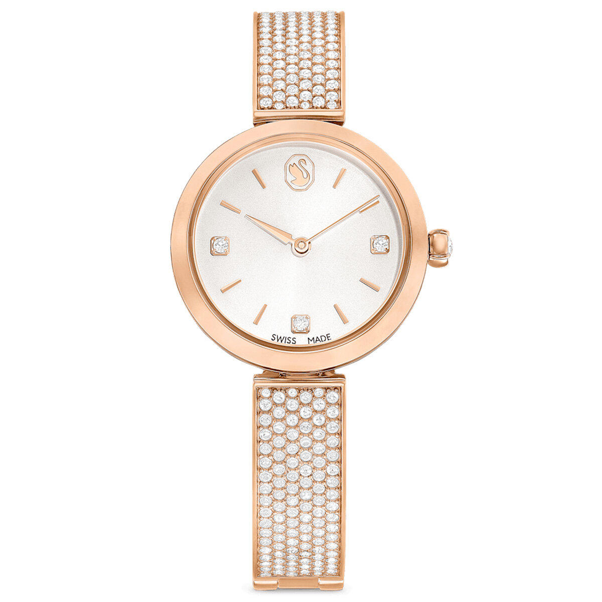 Swarovski SWR5671202 27 mm Rose Gold Çelik Kordon Analog Kadın Kol Saati