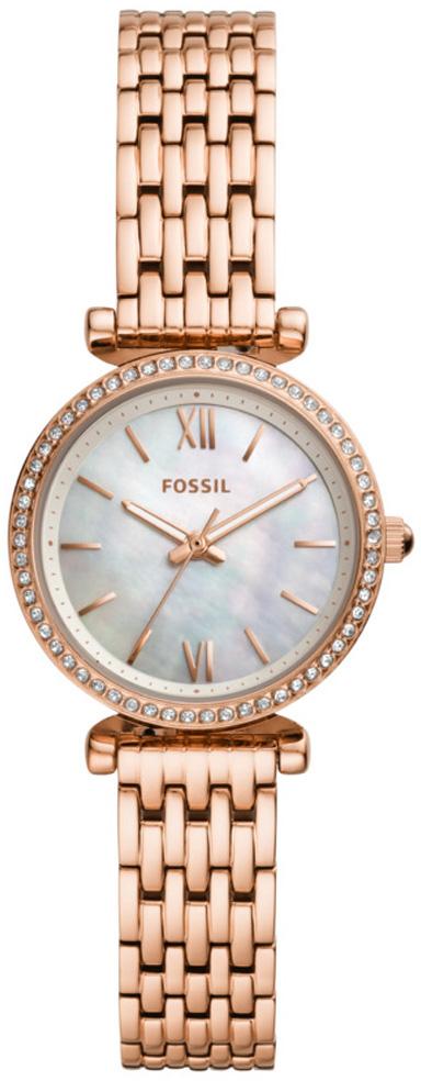 Fossil FES4648 28 mm Rose Gold Çelik Kordon Analog Kadın Kol Saati