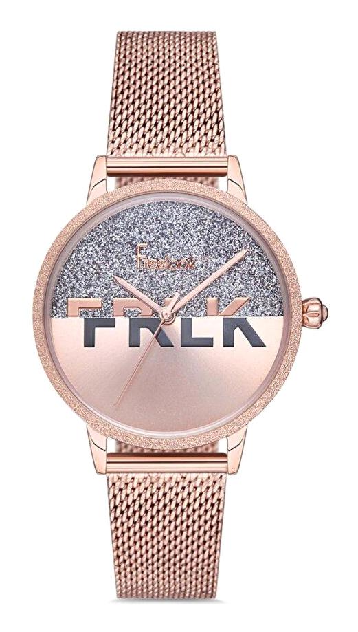 Freelook F.1.1157.04 34 mm Pembe Metal Kordon Analog Kadın Kol Saati