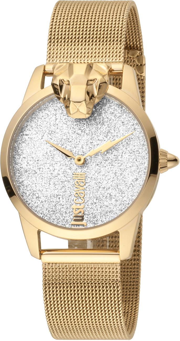 Just Cavalli JC1L057M0335 32 mm Altın Çelik Kordon Analog Kadın Kol Saati