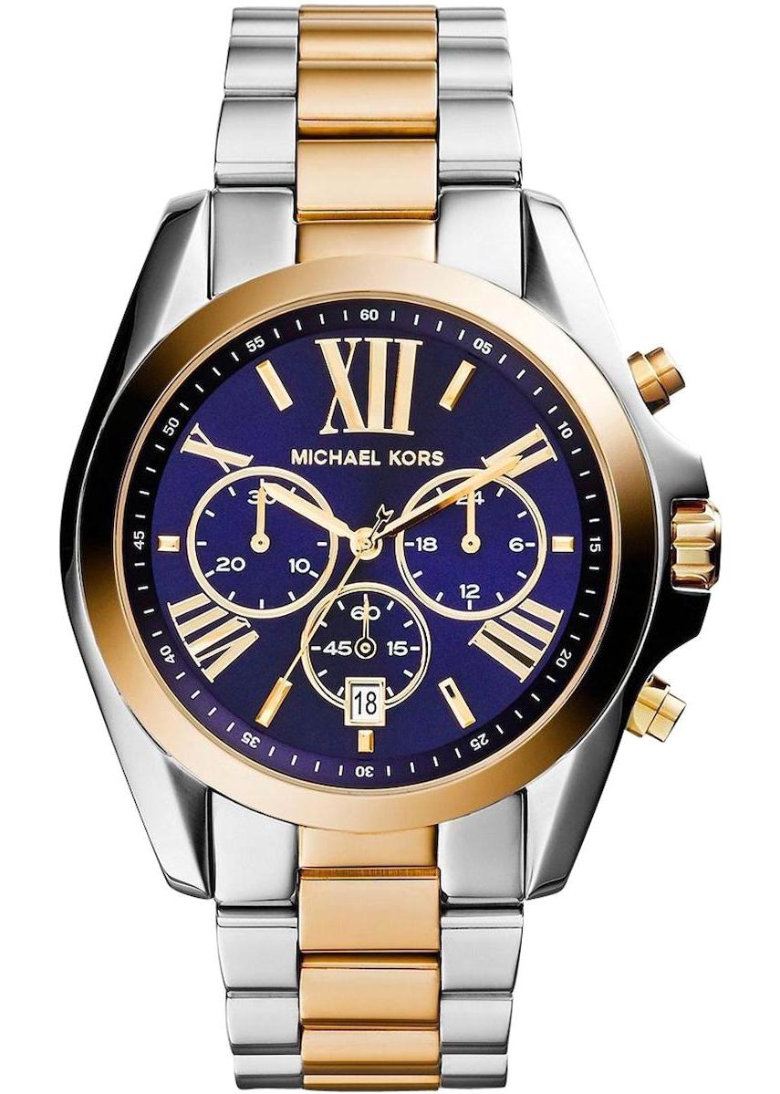 Michael Kors MK5976 42 mm Altın-Gri Çelik Kordon Analog Kadın Kol Saati