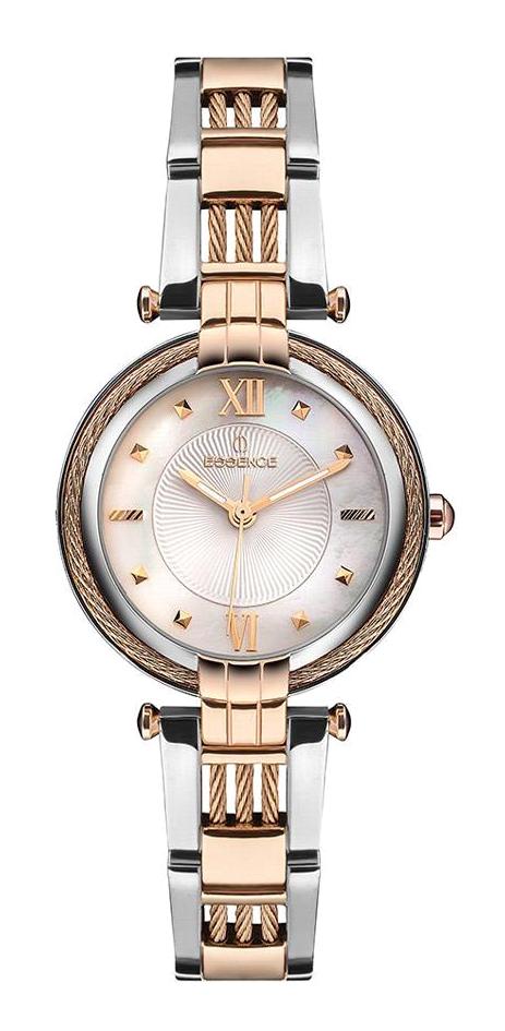 Essence ES6680FE.520 32 mm Altın-Gri Çelik Kordon Analog Kadın Kol Saati