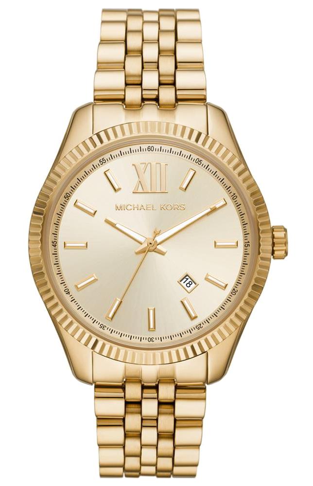 Michael Kors MK8857 Takvimli 42 mm Altın Çelik Kordon Analog Erkek Kol Saati