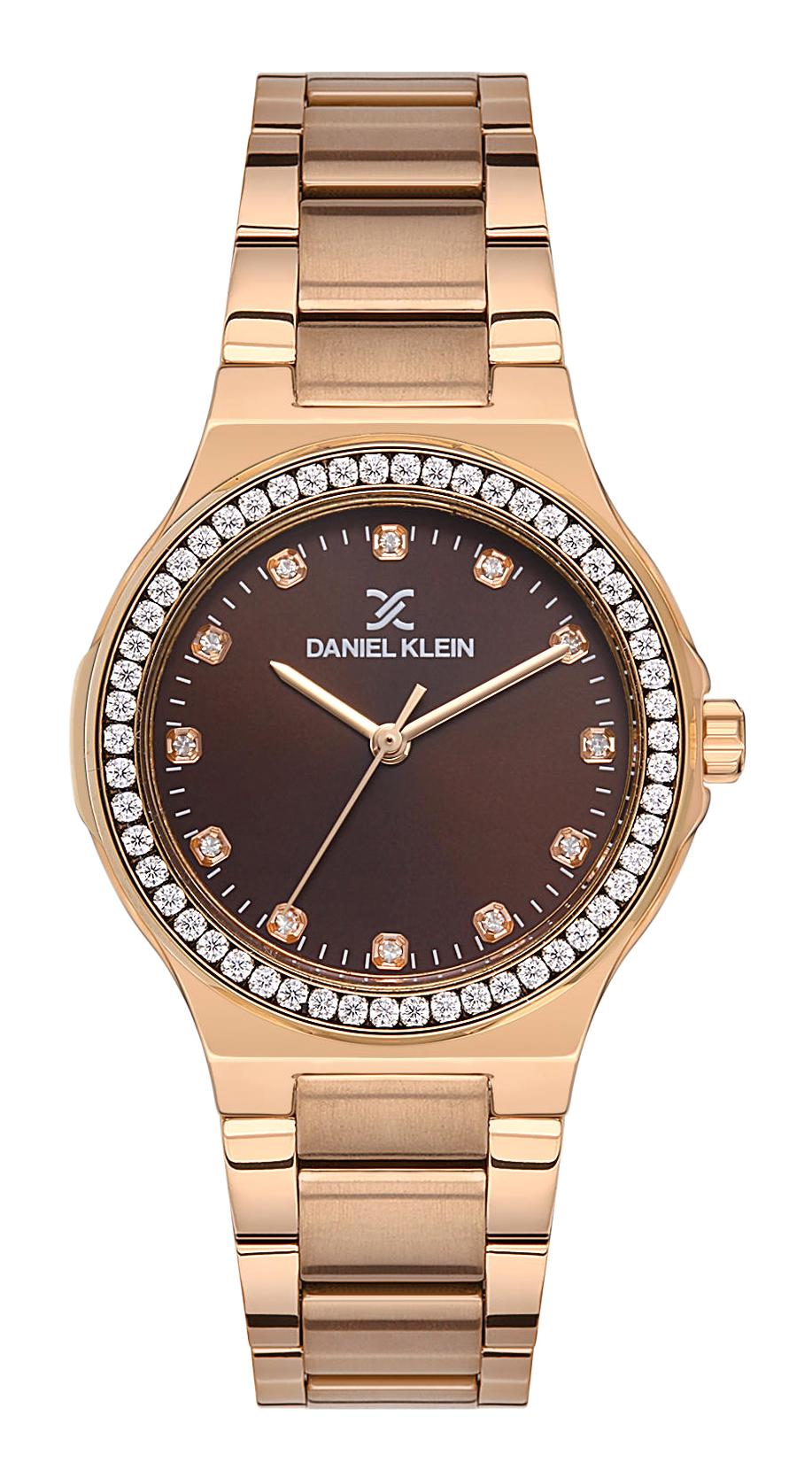 Daniel Klein DK.1.13463.5 34 mm Rose Gold Metal Kordon Analog Kadın Kol Saati