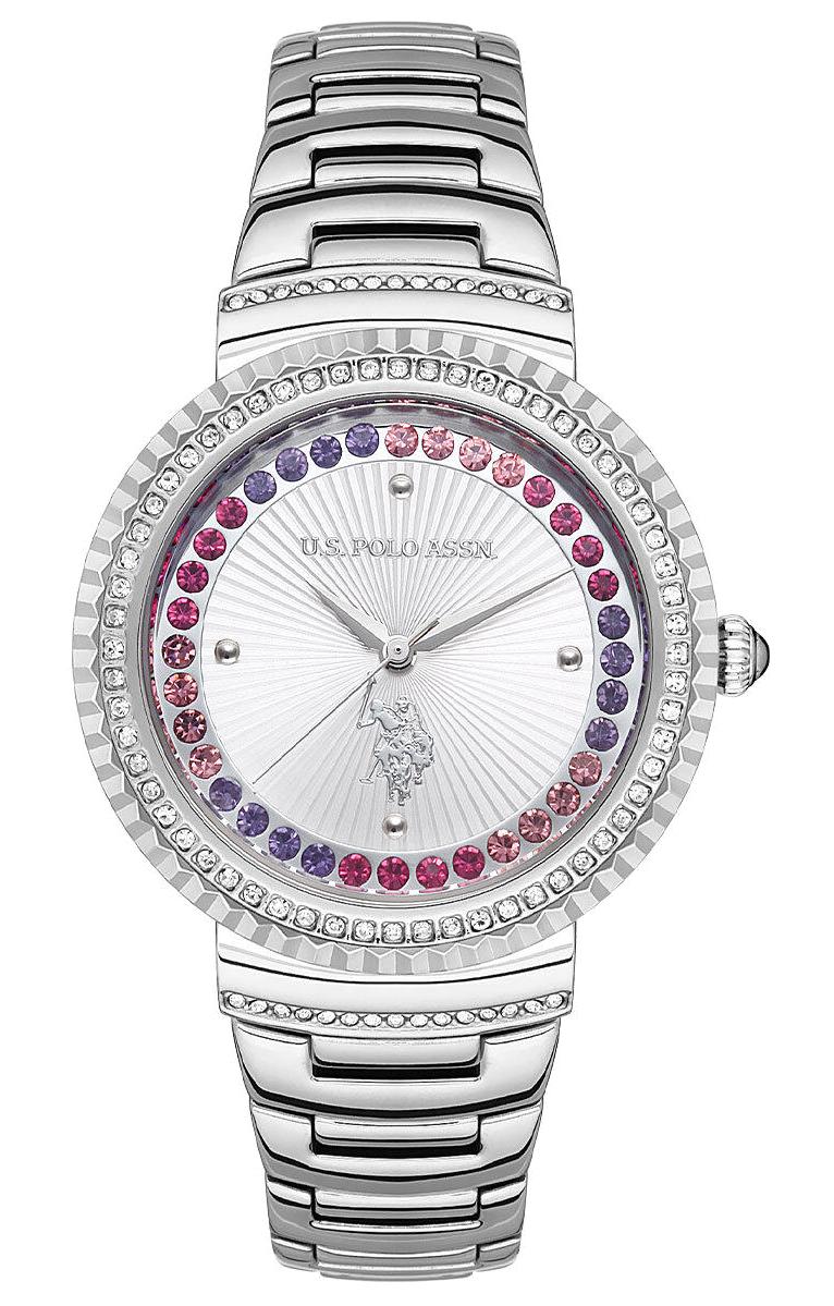 U.S. Polo Assn USPA2056-04 38 mm Gri Çelik Kordon Analog Kadın Kol Saati