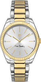 Pierre Cardin 800402F03 36 mm Altın-Gri Çelik Kordon Analog Kadın Kol Saati