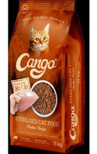 Cango Tavuk Kısırlaştırılmış Yetişkin Kuru Kedi Maması 15 kg