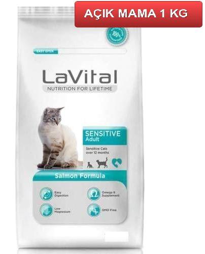 Lavital Nutrition For Lifetime Somonlu Kuru Kedi Maması 1 kg