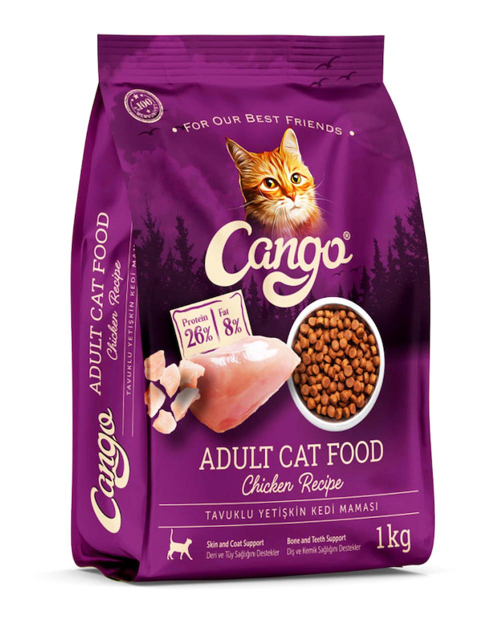 Cango Tavuk Yetişkin Kuru Kedi Maması 1 kg