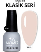 Momo Cappuccino K099 Krem Parlak Kalıcı Oje