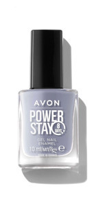 Avon Power Stay Taboo Blue Gri Parlak Oje