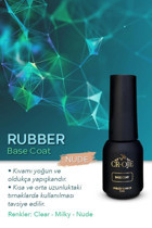 Cr-Oje Base Coat Nude Parlak Kalıcı Oje