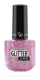 Golden Rose Glitter Shine 208 Mor Işıltılı Simli Oje