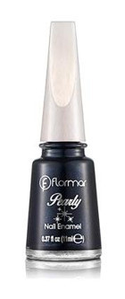 Flormar Pearly 398 Gri Parlak Simli Oje