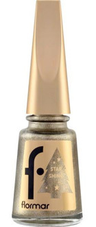 Flormar Star Shine Nail Enamel Bej Metalik Oje