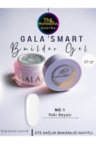 Gala Smart Builder 01 Beyaz Parlak Kalıcı Jel Oje