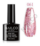 NailCo NC061 Pembe Işıltılı Kalıcı Simli Oje