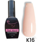Pink World K16 Pembe Parlak Kalıcı Oje