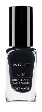 Inglot O2M Breathable Nail Enamel 535 Siyah Parlak Oje