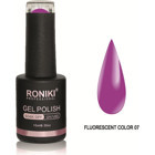 Roniki Fluorescent 07 Mor Parlak Kalıcı Oje