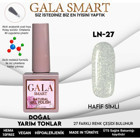 Gala Smart Natural LN27 Gümüş Parlak Kalıcı Oje