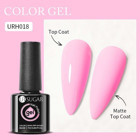 Ursugar Color Base URH018 Pembe Mat Kalıcı Oje