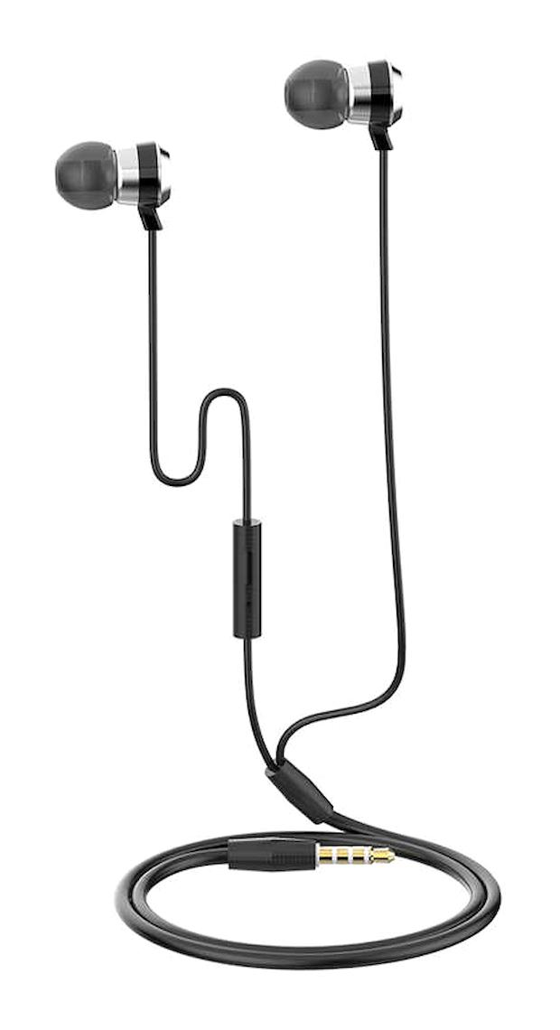 Zore ZR-HP02 Silikonlu Mikrofonlu 3.5 mm Jak Kablolu Kulaklık Siyah