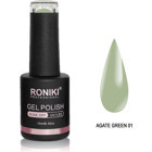 Roniki 8D Galaxy Cat Eye 01 Gri Parlak Kalıcı Oje