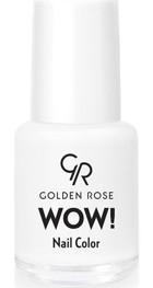 Golden Rose Wow! 1 Beyaz Parlak Oje