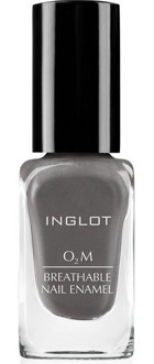 Inglot O2M Breathable Nail Enamel 654 Gri Parlak Oje