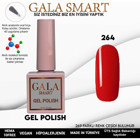 Gala Smart Klasik Seri 264 Kırmızı Parlak Kalıcı Jel Oje