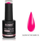 Roniki Glow In The Dark 10 Pembe Neon Kalıcı Oje