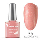 Venalisa Uv Led Colorful Peach Pink 35 Pembe Işıltılı Kalıcı Simli Oje