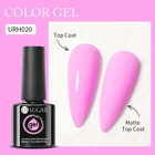 Ursugar Color Base URH020 Pembe Mat Kalıcı Oje