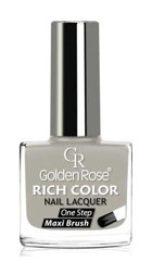Golden Rose Rich Color Nail Lacquer 113 Gri Parlak Oje