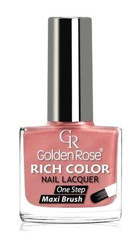 Golden Rose Rich Color Nail Lacquer 06 Pembe Parlak Simli Oje