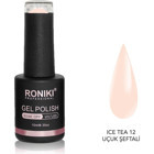 Roniki Ice Tea 12 Pembe Parlak Kalıcı Oje