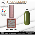 Gala Smart Klasik Seri 186 Yeşil Parlak Kalıcı Oje